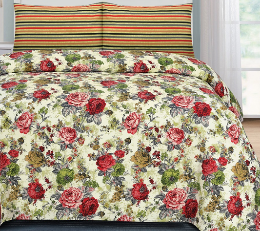 Noble-Premium Pure Cotton Bed Sheet Set
