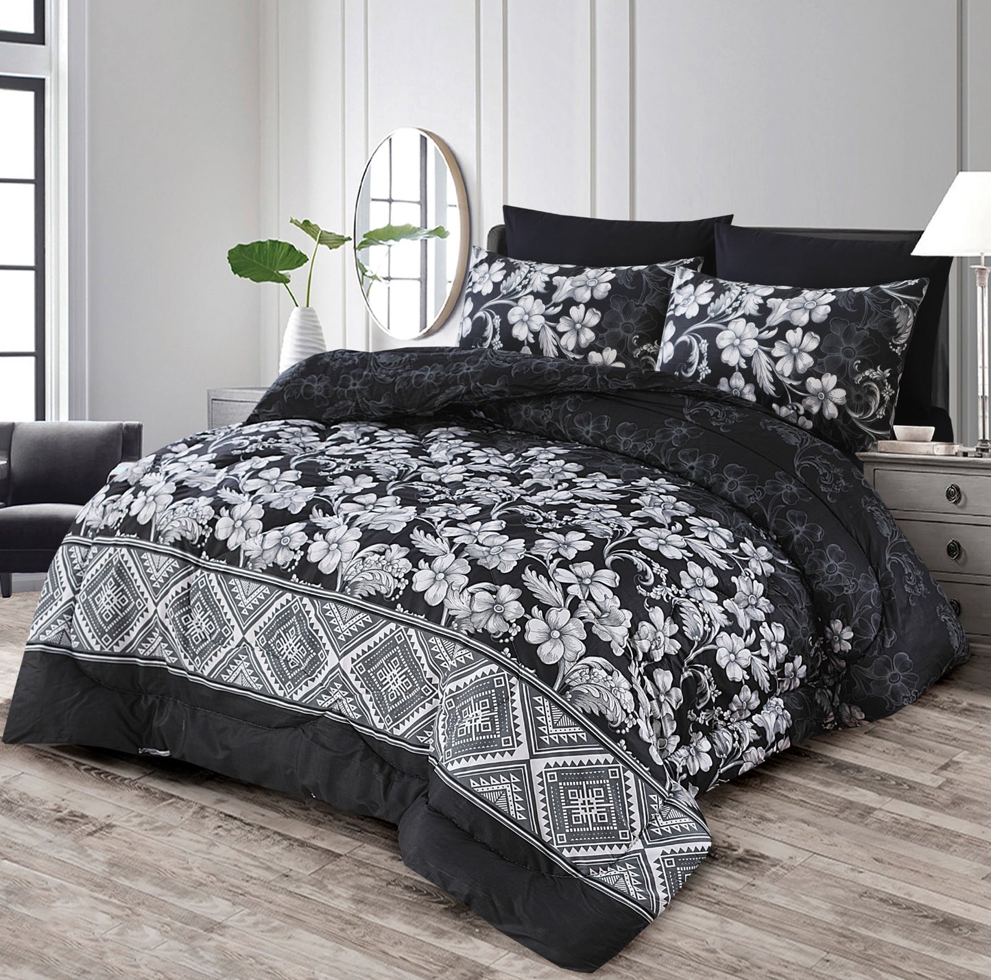 Tremblay-PREMIUM WINTER 6PCS RAZAI/QUILT SET