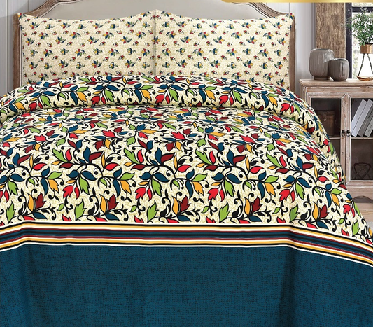 Felipe-Premium Pure Cotton Bed Sheet Set