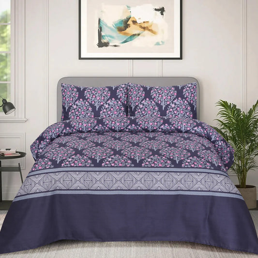 Purple Lilies - Bed Sheet Set