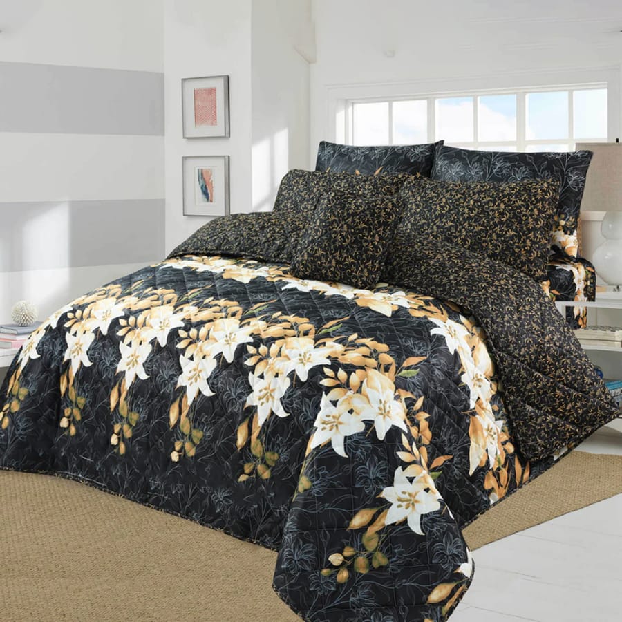 6pcs Summer Comforter Set (Light Filling) - Blackbell