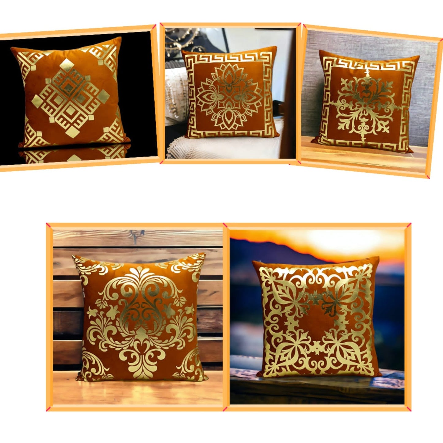 Leon Cushion Cover (Pack Of 5pcs)