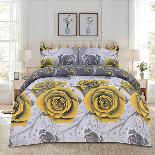 Rosy flower - Bed Sheet Set