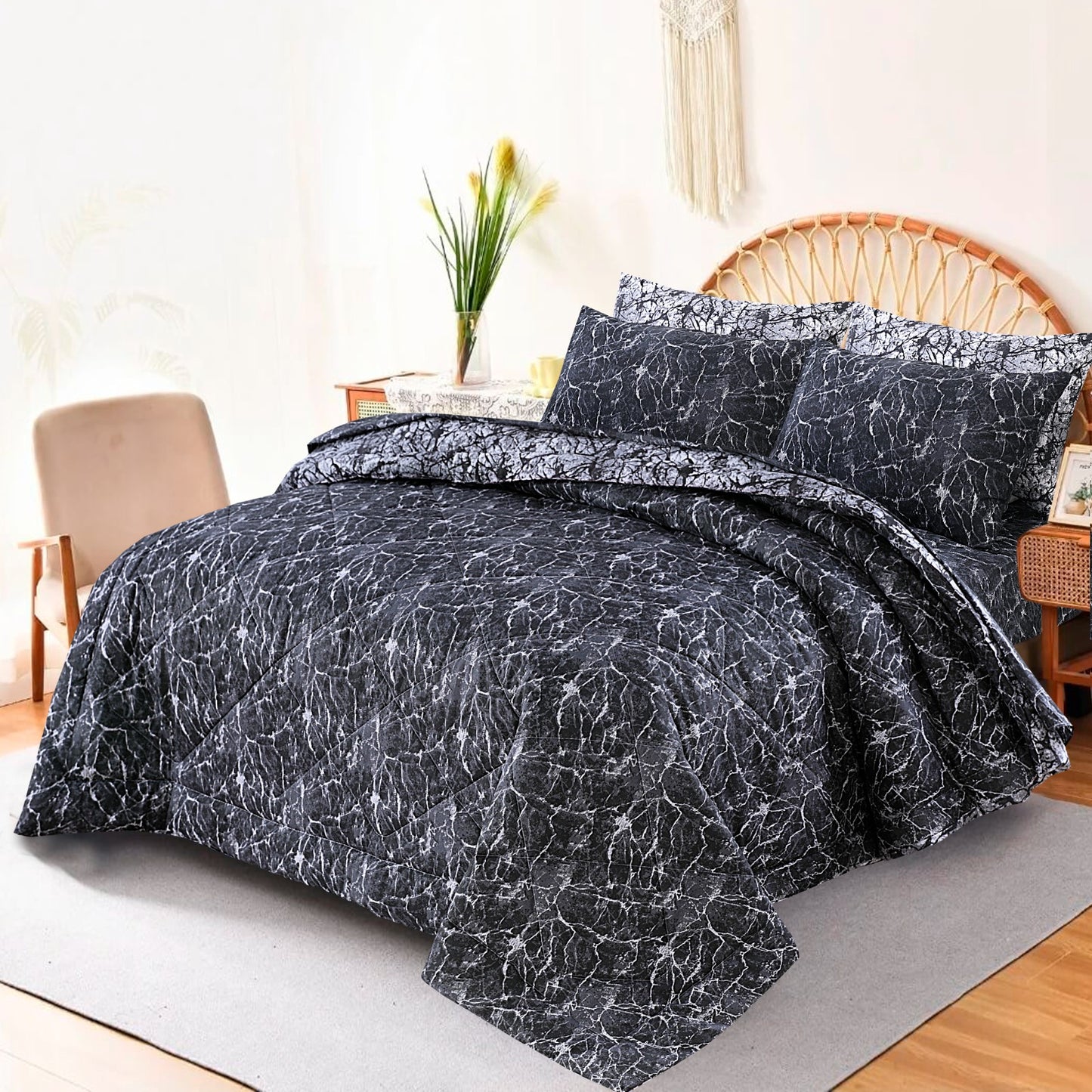 Braxton Beuaty-Summer Comforter Set (Light Filling)