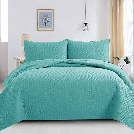 SYE BLUE- Summer BEDSPREAD Set (Light Filling)