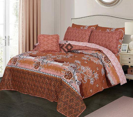 MULTY Queen 6pcs Summer Comforter Set (Light Filling)