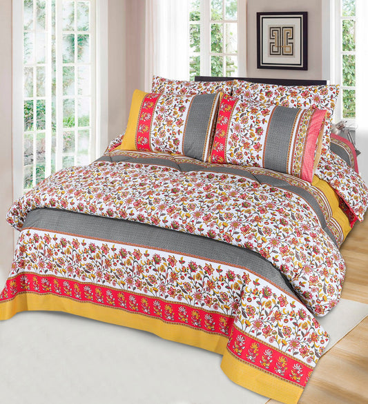 PINK TROUZ-WINTER 6PCS RAZAI & QUILT SET