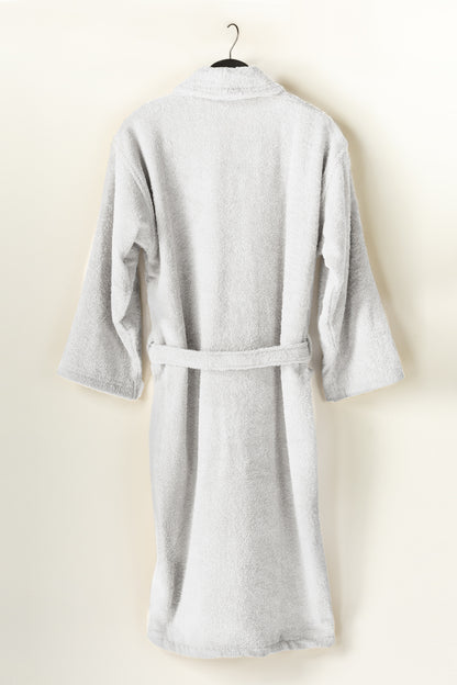 Luxury White Bath Robe for Women and Men- Unisex